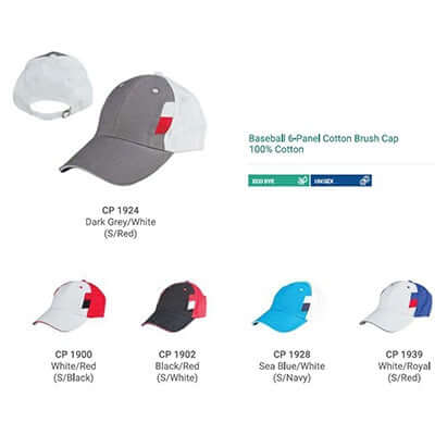Classic 6-Panel Cotton Baseball Cap - Breathable & Adjustable