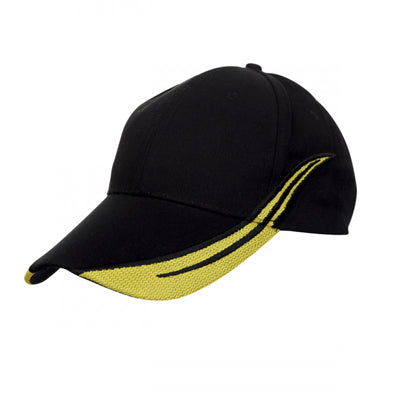 Classic Cotton 6 Panel Baseball Cap - Adjustable One Size Fits Most - Image 3