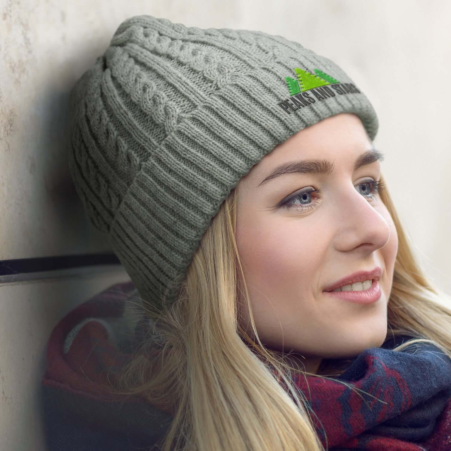 Cozy & Stylish Chunky Cable Knit Beanie Hat for Men and Women - Image 2