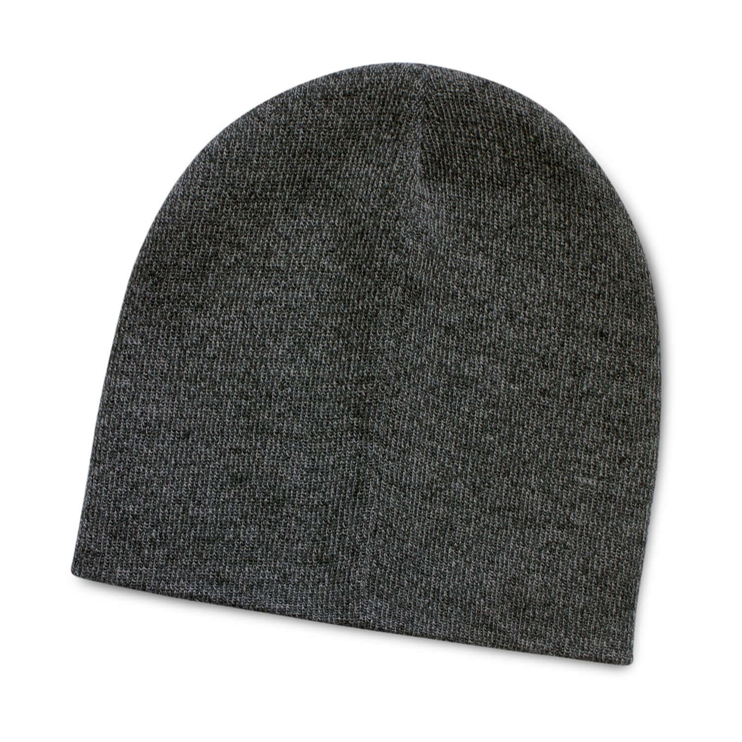 Heather Knit Beanie – Stylish Two-Tone Winter Hat - Image 2
