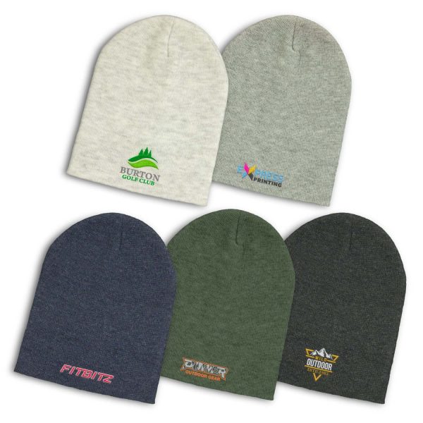 Relaxed Two-Tone Slouch Beanie – Soft Acrylic Winter Cap for Comfort