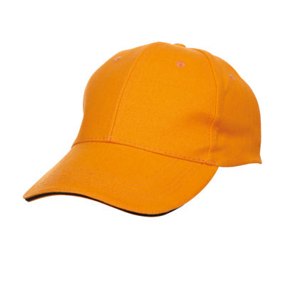 Soft Brushed Cotton Cap with Contrasting Brim for Daily Wear - Image 3