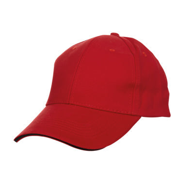 Soft Brushed Cotton Cap with Contrasting Brim for Daily Wear - Image 7