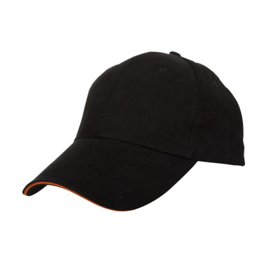 Soft Brushed Cotton Cap with Contrasting Brim for Daily Wear - Image 10