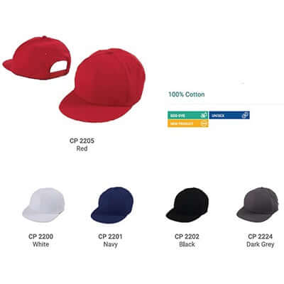 Stylish Flat Bill Cotton Cap | Eco-Friendly & Durable for Daily Wear