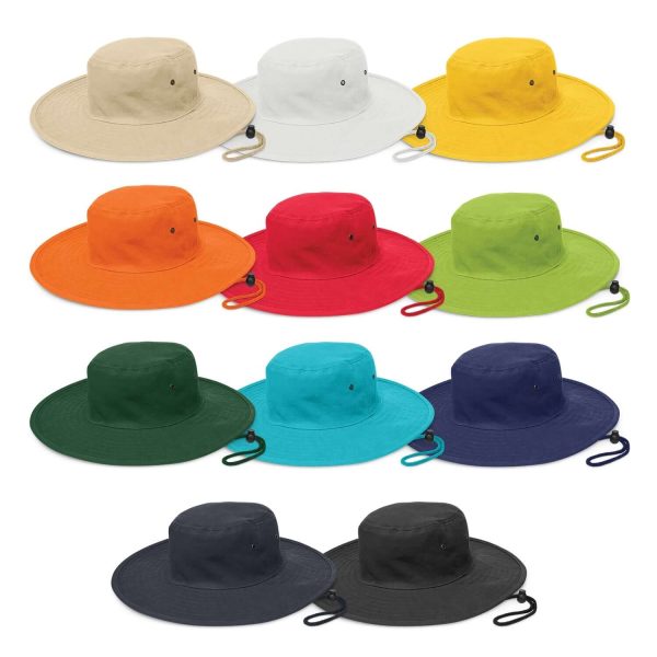 UPF 50+ Wide Brim Sun Hat - Adjustable Chin Strap for Outdoor Protection